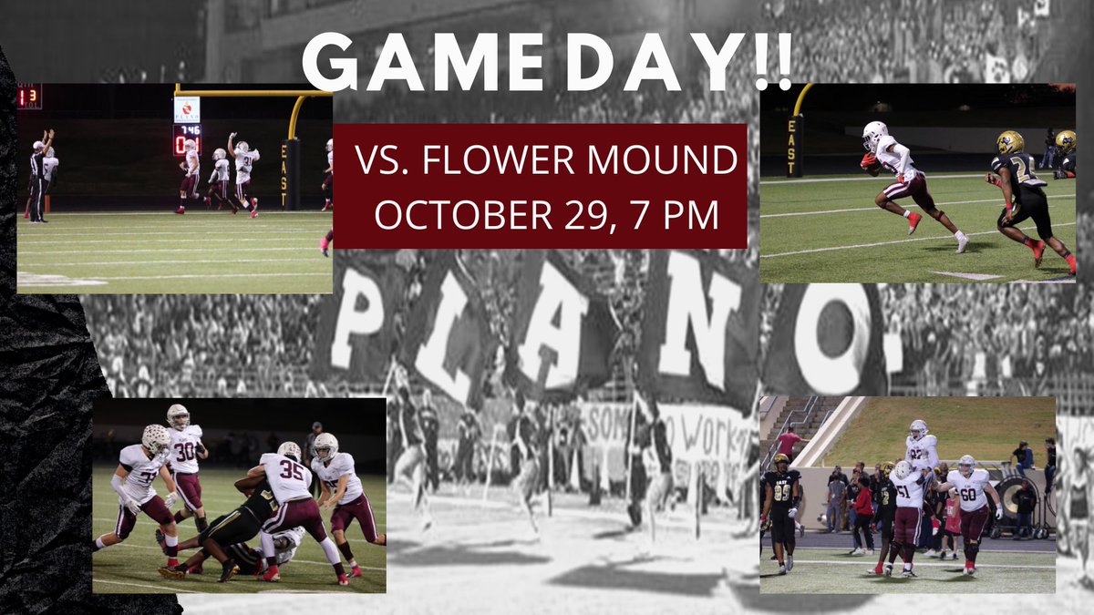 PlanoFootball's tweet photo. Senior Night!! Come out and support our seniors in their last home game. #LiveAsOne https://t.co/A6fxOrtkbv