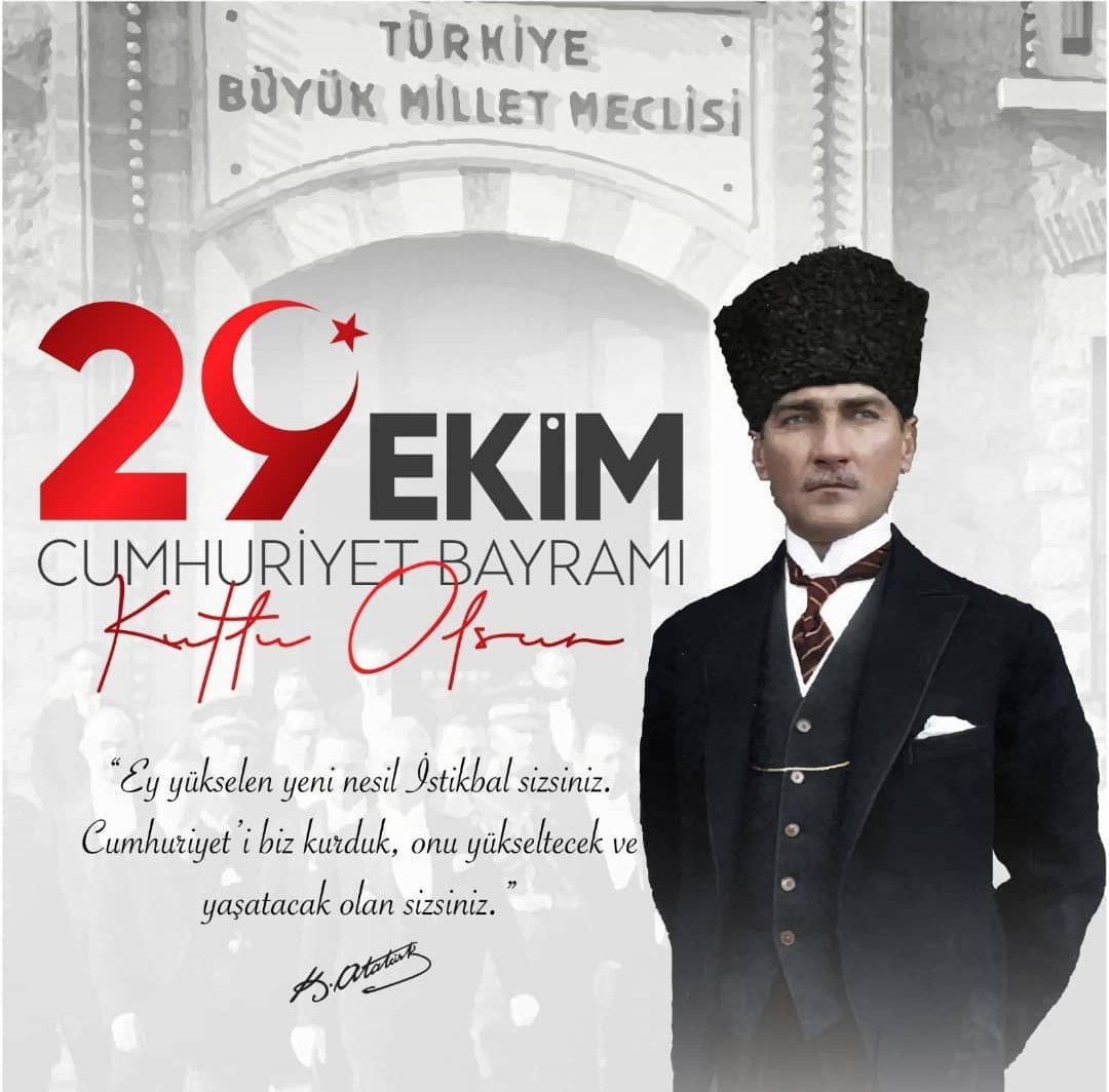 MelikogluNese's tweet photo. Cumhuriyetimizin 98. Yılı kutlu olsun. https://t.co/TkTCQUWN3u