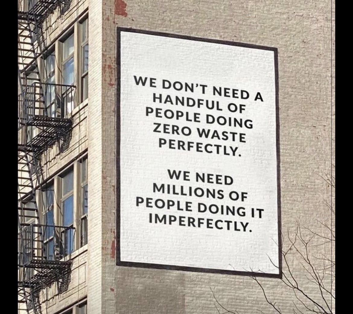 Do what you can 🌎 #zerowaste #plasticpollution #COP26