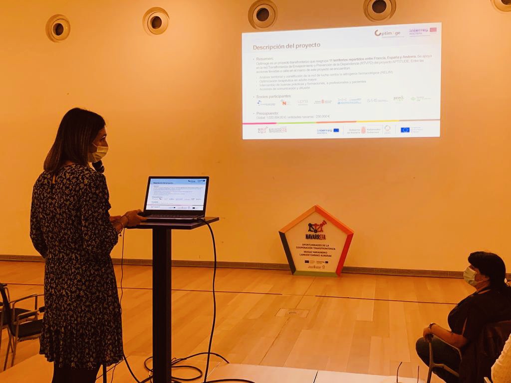 navarrabiomed's tweet photo. @RoncalVictoria, coordinadora del proyecto #OPTIMAGE en @Navarrabiomed, expone los hitos y acciones desarrolladas durante este partenariado transfronterizo.

@martinezvelilla @fabricio_zambom https://t.co/oyw0OAhs2Q