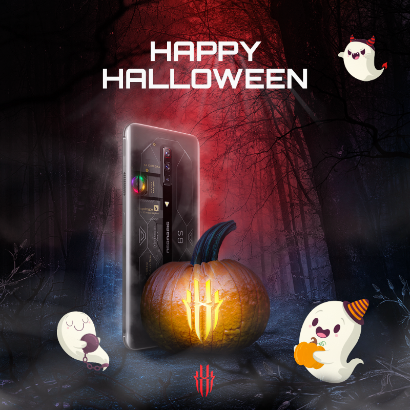 redmagicgaming's tweet photo. Have a safe & #happyhalloween!
Don't forget about the #redmagicghosthunt! We'll choose winners tomorrow!