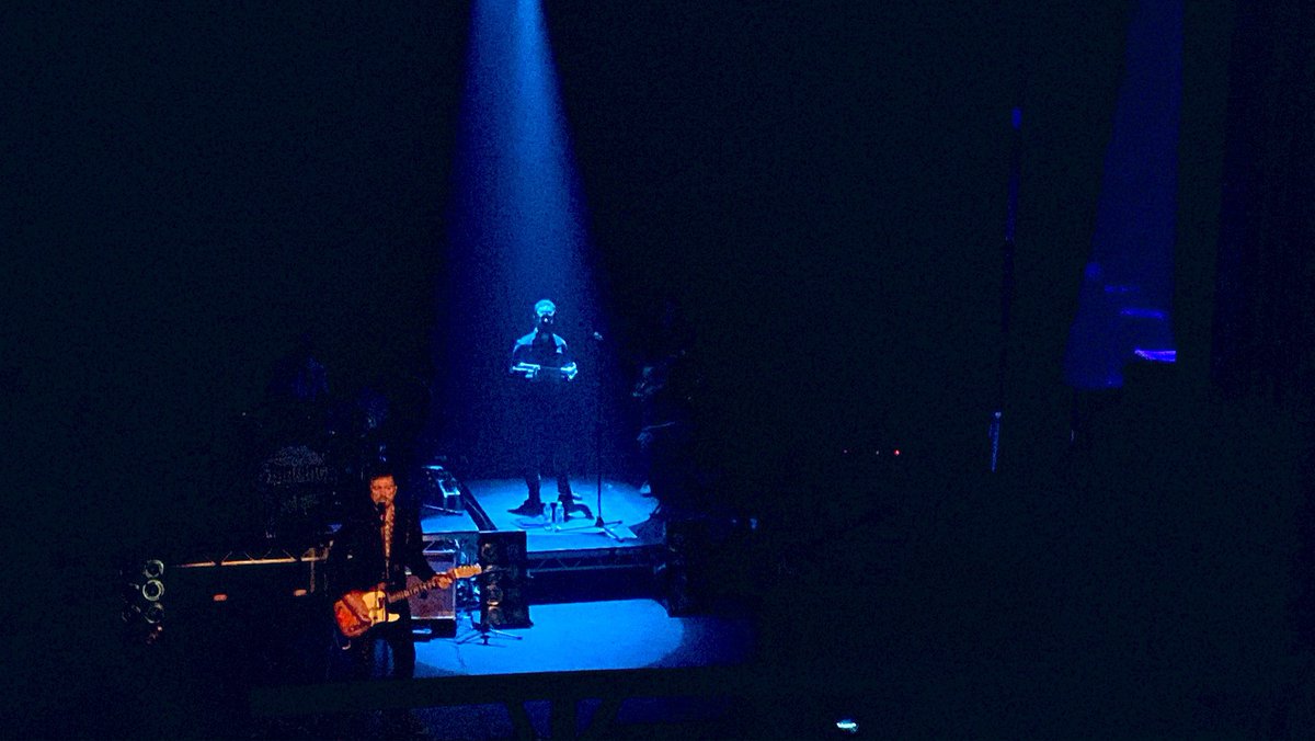 TheStunningBand's tweet photo. Last night in @3olympiatheatre was just incredible. We all deserved it - audience, band, crew & Olympia staff. And it was lovely to celebrate it with special guests: @Shobsy1995 @camilleos #LarryBeau. We’re back there on Dec 5th. Spread the word! @mcd_productions @stevethewall https://t.co/tY86kc5hAU