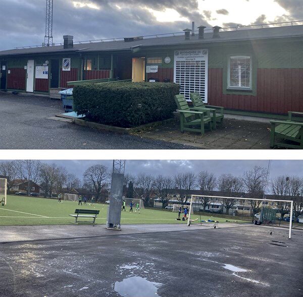 Äntligen, nya Pettersbergs IP!
Efter lång väntan och gediget arbete av föreningen så har kommunen börjat med arbetet. Det finns nu en asfaltsyta vid konstgräsplanen som möjliggör att forsla bort snö i vinter. Utöver det ska även renoveringen av klubbhuset börja i november. #RIK