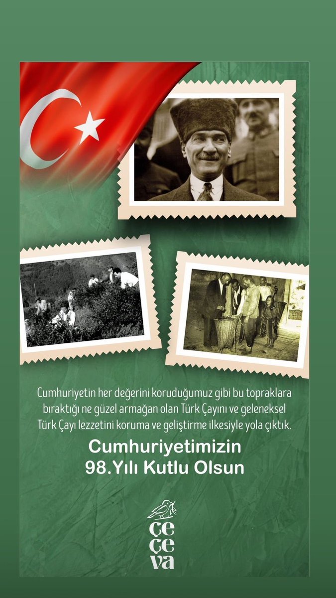 haremtepececeva's tweet photo. Bugün Cumhuriyetimizin 98. yıl dönümü. Hep birlikte gurur ve mutlulukla nice yıllara… 29 Ekim Cumhuriyet Bayramımız Kutlu Olsun. https://t.co/tgbjcWsWX4