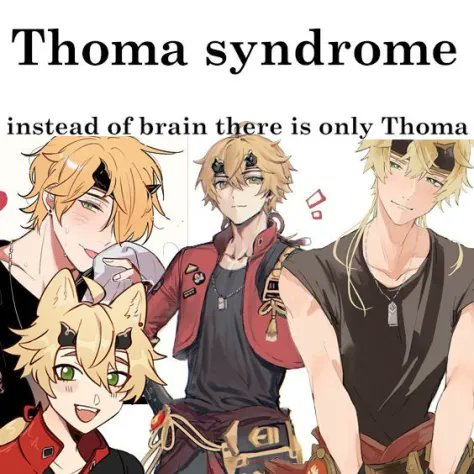 LemliaBlack's tweet photo. I have something important to say:
THOMA
thank you for coming to my ted talk
#genshinimpact #genshin #impact #thoma #thefixer #malewife #protectorfromafar #thomasyndrome https://t.co/2hrWvCw0YC