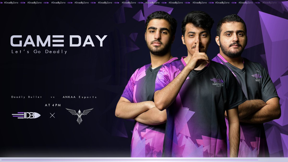 - 🔸 | @SaudieLeagues  Match Day

- ⚔️ | <a href="/ANKAAEsports/">ANKAA Esports</a> 

- 🕓 | 4PM 

- 📌 | ON STAGE

Let’s go Deadly !! #DeadlyZone