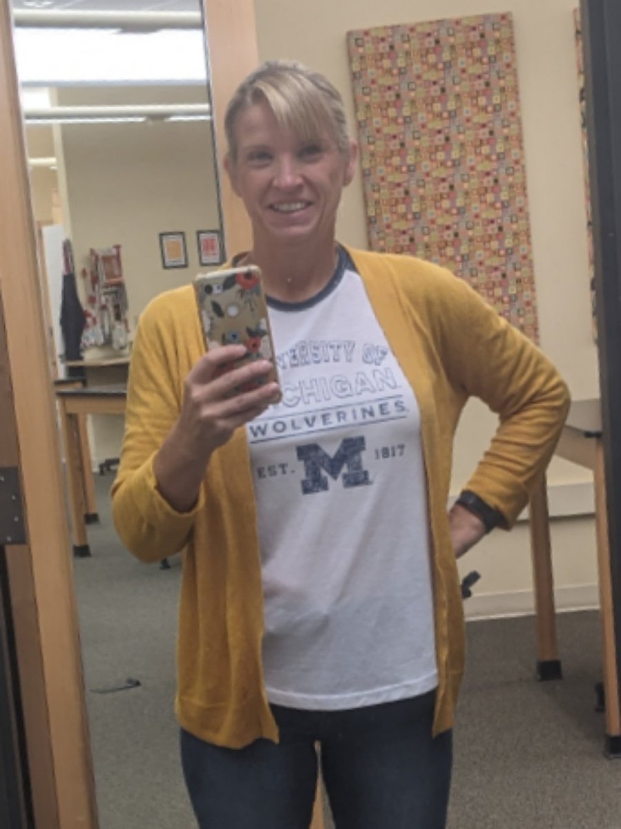 Last day of college application week.  Choosing your path after high school may look different for everyone, but needs to be something!  Military. Community college. Vocational school.  Apprenticeship.  Four year.  Advance your knowledge no matter what your path!  #gowo #goblue