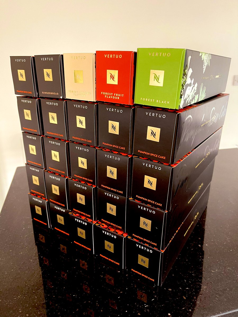 snowboardingNL's tweet photo. Thanks @NespressoUK @Nespresso We like pumpkin spice! Also new season flavours 😋 https://t.co/NwaODXJW2G