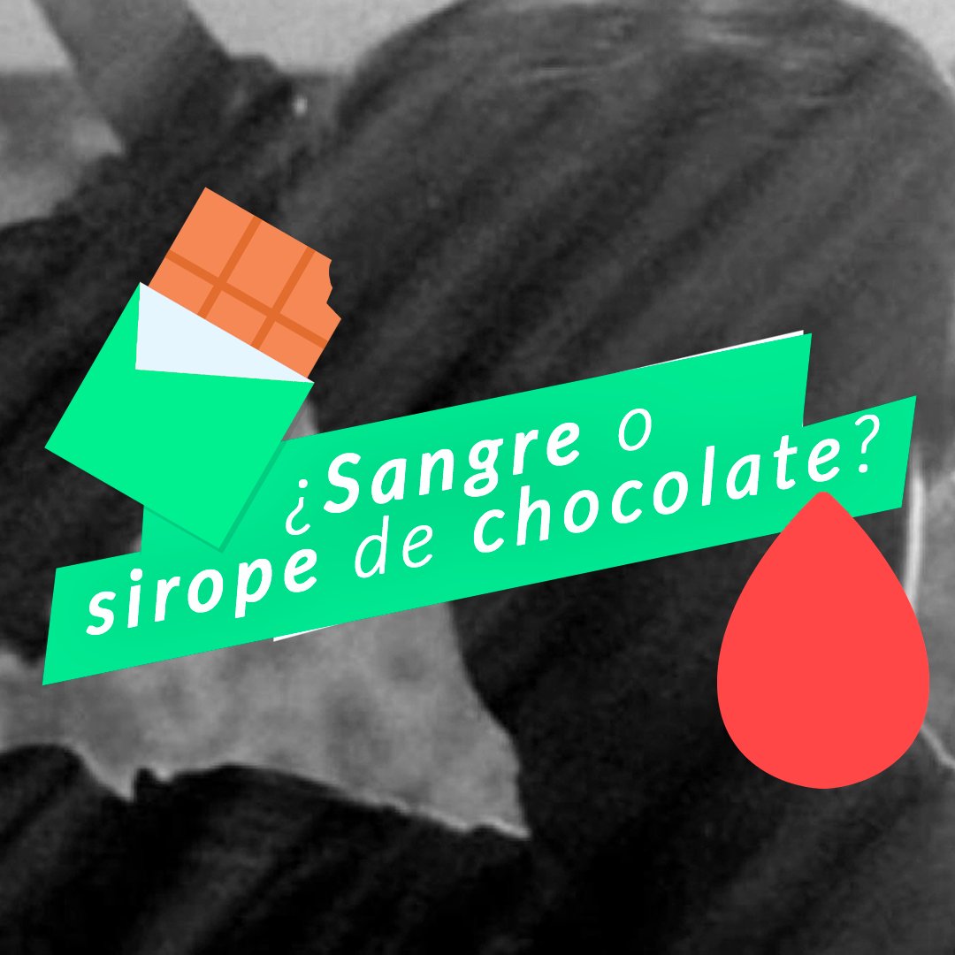 Eima_'s tweet photo. ¿Y si tu sangre fuese sirope de chocolate? 😋 ¡Qué sabrosa sería la vida! 😁 Pues así de sabroso es el cine. Porque su magia da lugar a disparatadas locuras como ésta. Y es que, no siempre lo real resulta ser "lo más real" a los ojos del cinematógrafo. https://t.co/DnkTqBbBmG