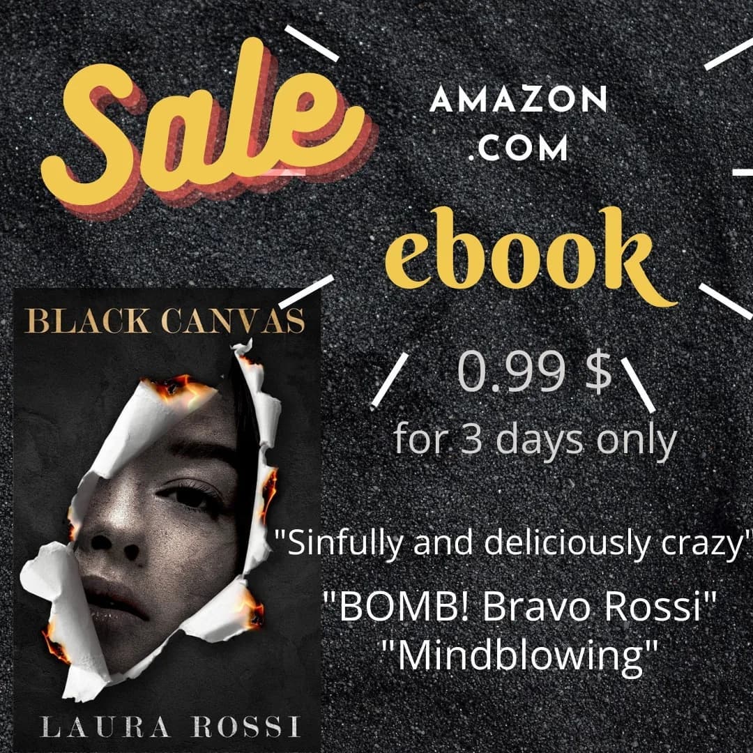 Etoyes75's tweet photo. Sale alert
Black Canvas by Laura Rossi

 Rossi  Is   only 99c for three days Only on https://t.co/AeJaPdViZG

grab it now folks !!! It's romance with spine chilling suspense  
https://t.co/tDIxv9Q6Kj

#sale #book #psychologicalthriller #thriller #ebook #amazon #kindle #LauraRossi https://t.co/kG1oHAviOX