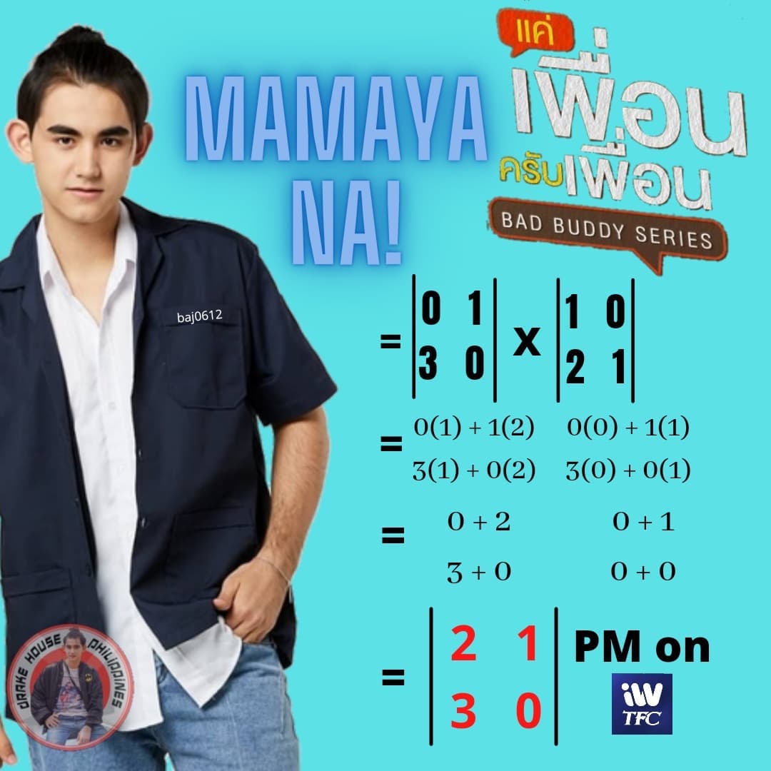 drakehouseph's tweet photo. I know you guys are very excited for this! #badbuddyseriesep1
TONIGHT via IwantTFC (Simulcast release with GMM25)
ENGLISH SUB will be provided too!
#MemeRableReminder
#Drake_Laedeke #WeAreDrakers
#DrakeHousePH https://t.co/kj96Uvua65