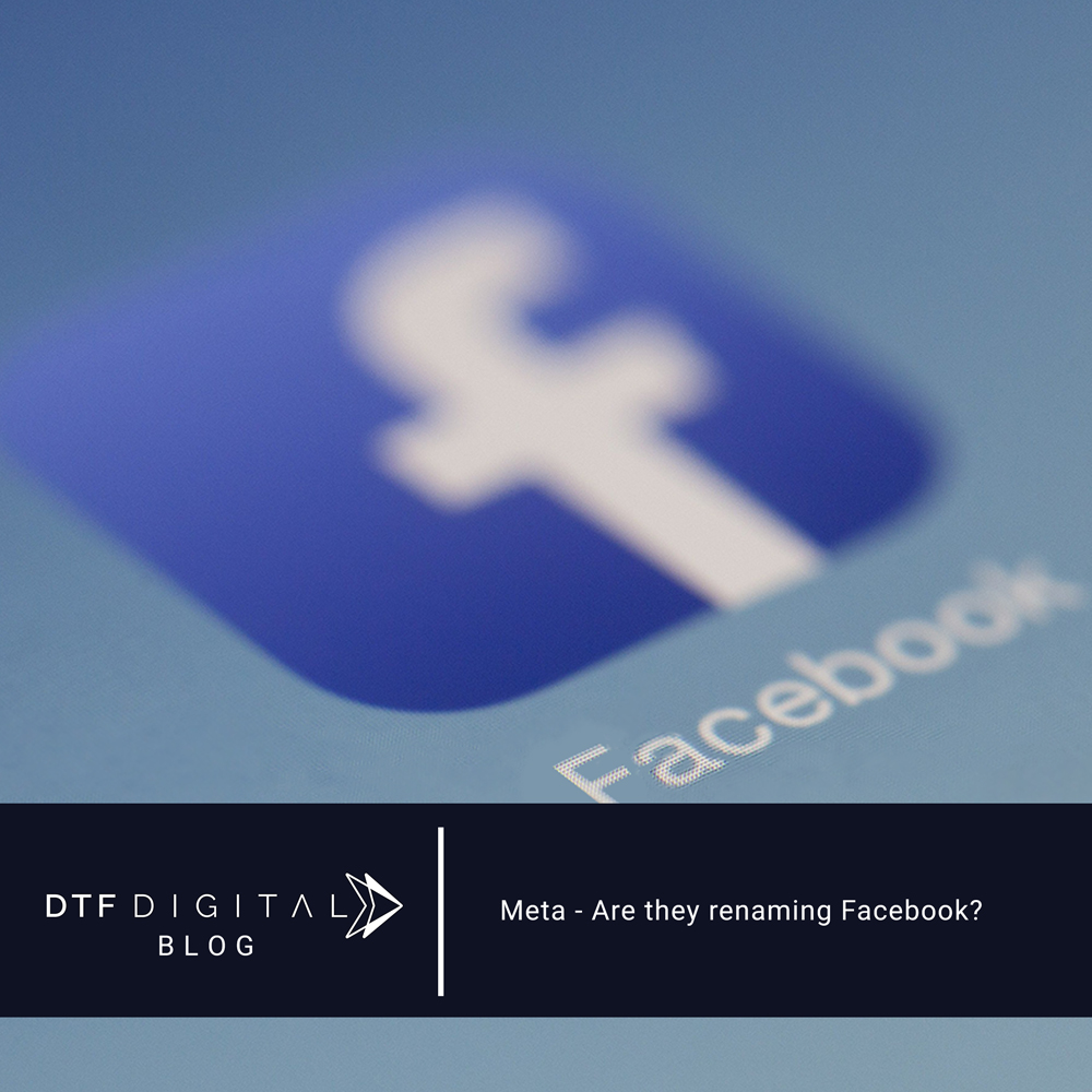Facebook renames to Meta and causes some confusion for its social media platform users. 

Read More ▶️▶️ dtf.digital/meta-are-they-…

#facebook #meta #socialmedia #latestblog