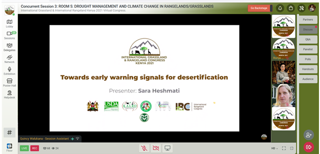 namtip_project's tweet photo. After the long-anticipated @IGRCKenya2020 congress in Kenya, we are excited to have a chance to present our work🎉Unfortunately, due to the covid pandemic, we did our talks with Dr. Katja Brinkmann and @SaraHeshmati7 and posters @MelinisRepens @VAmputu through a virtual platform https://t.co/ZG0LvZl1Az