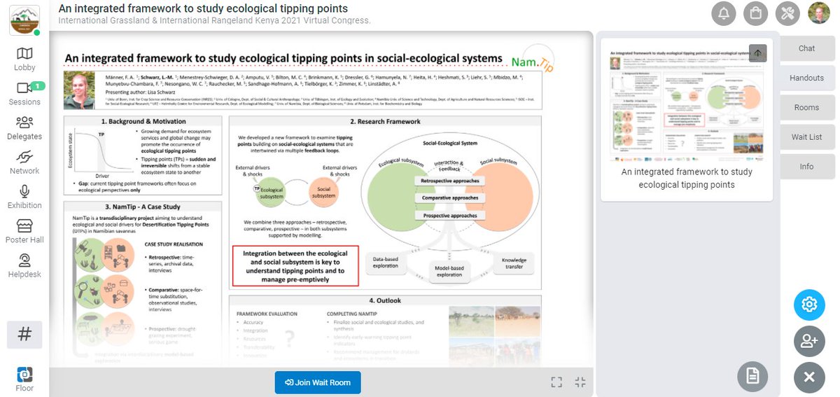 namtip_project's tweet photo. After the long-anticipated @IGRCKenya2020 congress in Kenya, we are excited to have a chance to present our work🎉Unfortunately, due to the covid pandemic, we did our talks with Dr. Katja Brinkmann and @SaraHeshmati7 and posters @MelinisRepens @VAmputu through a virtual platform https://t.co/ZG0LvZl1Az