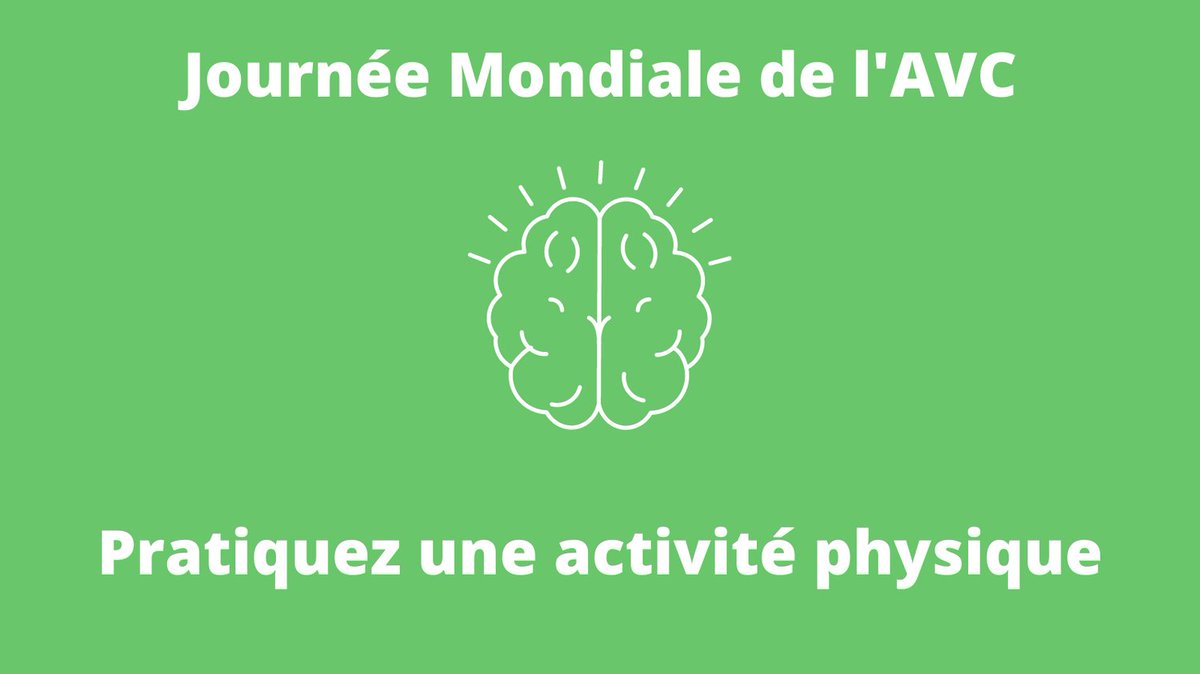 #JourneemondialeAVC
Découvrez notre vidéo à l'occasion de cette journée spéciale pour comprendre le rôle de l'#activitéphysique dans la #prevention de l'#AVC mais également de sa #récidive avec les explications avisées du Dr Hupin en live de la Suède.
youtu.be/CfMRok0JZZY