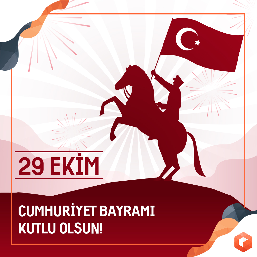 Cumhuriyet Bayramımız kutlu olsun! #29Ekim