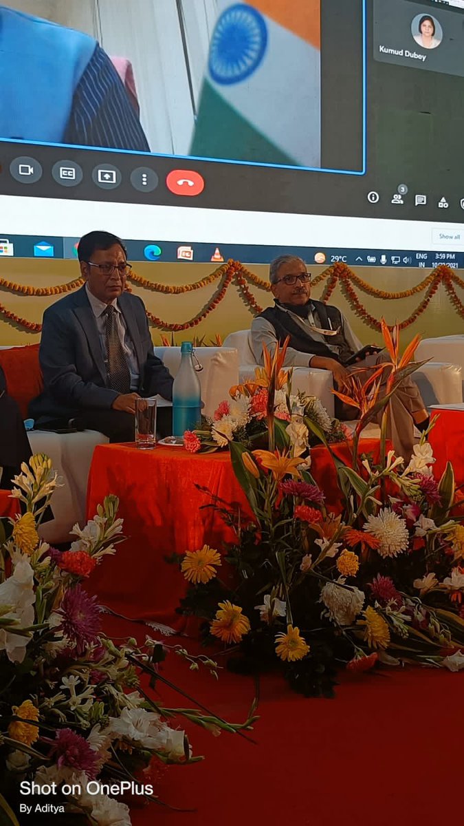 DrAPMaheshwari's tweet photo. Chaired th session on ‘Coherence between Air Pollution and Climate Change: Challenges, Opportunities, and Future Prospects’. #UPCCC21 #AbhiNahiToKabhiNahi @UPCCC2021 @PMOIndia @moefcc @CMOfficeUP @icareforlungs https://t.co/kcjHwgQhqC
