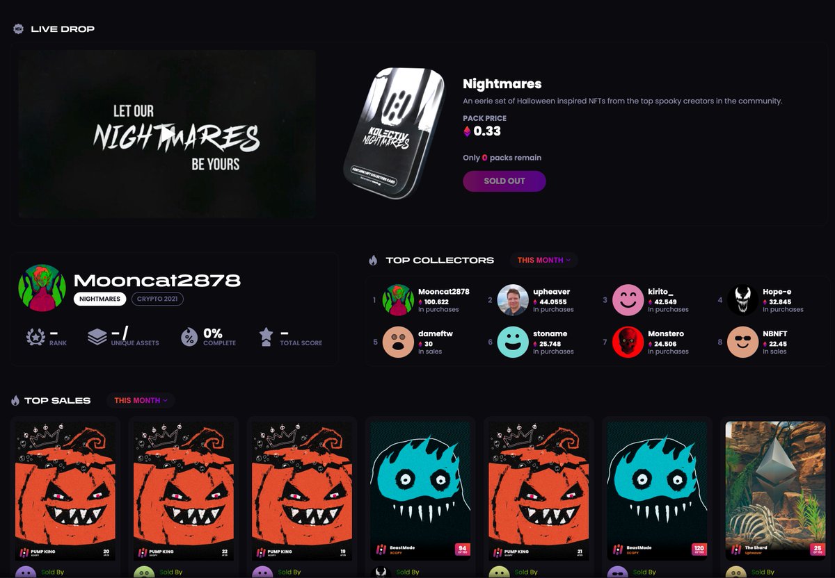mooncat2878's tweet photo. 1/25

Time for a thread about my journey with @XCOPYART and @KolectivGG 

In this thread:

* What is Kolectiv?
* My story of Kolectiv and Xcopy
* The nightmares drop
* Artists on Kolectiv
* Future of Kolectiv
* Cool facts

Enjoy! https://t.co/45aJXpZmqi