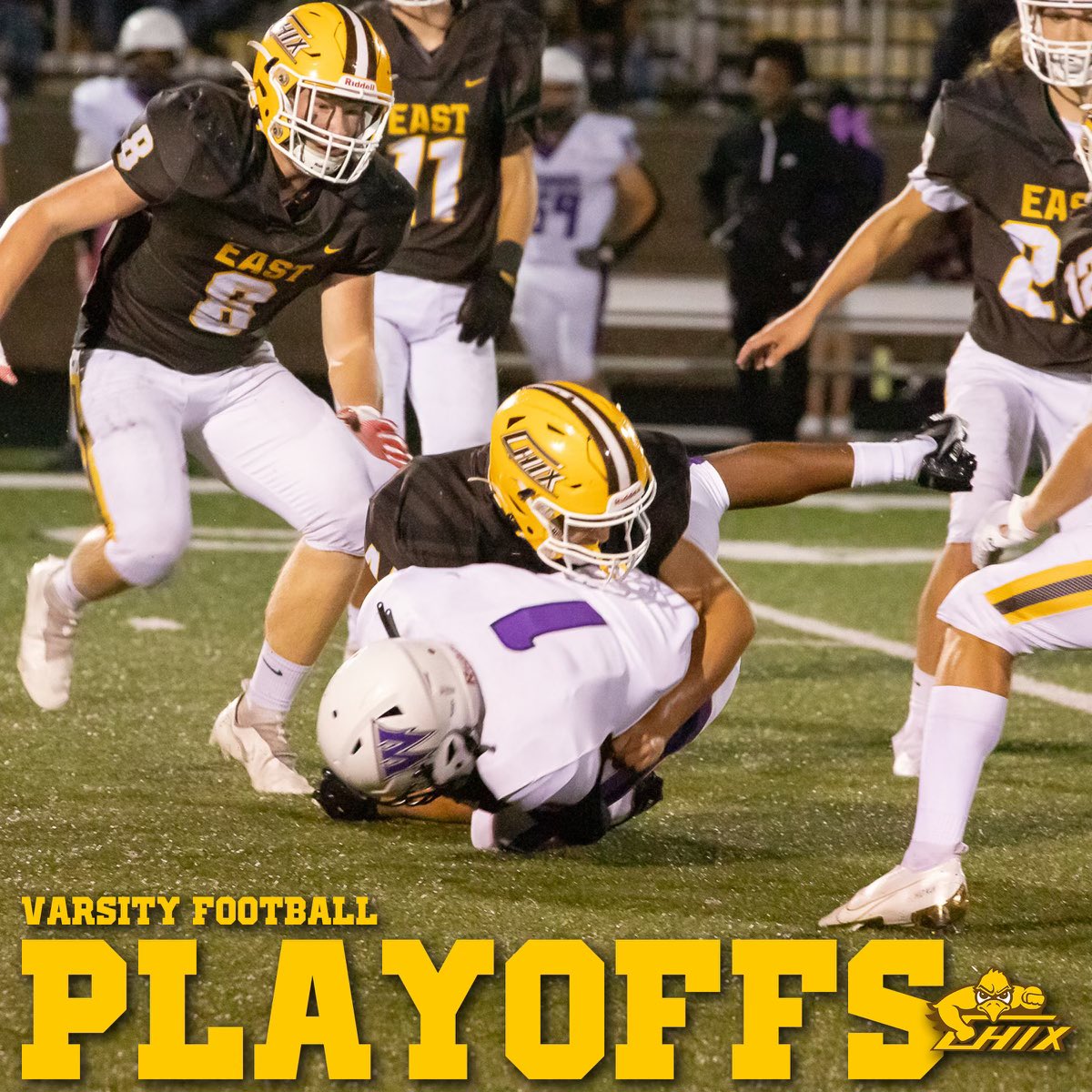 chixsports's tweet photo. Football tonight at Lakeshore at 7pm.  All tickets need to be purchased through GoFan.  For those who can’t make it, the game will be streamed on NFHS. https://t.co/MWyWcsoOwL