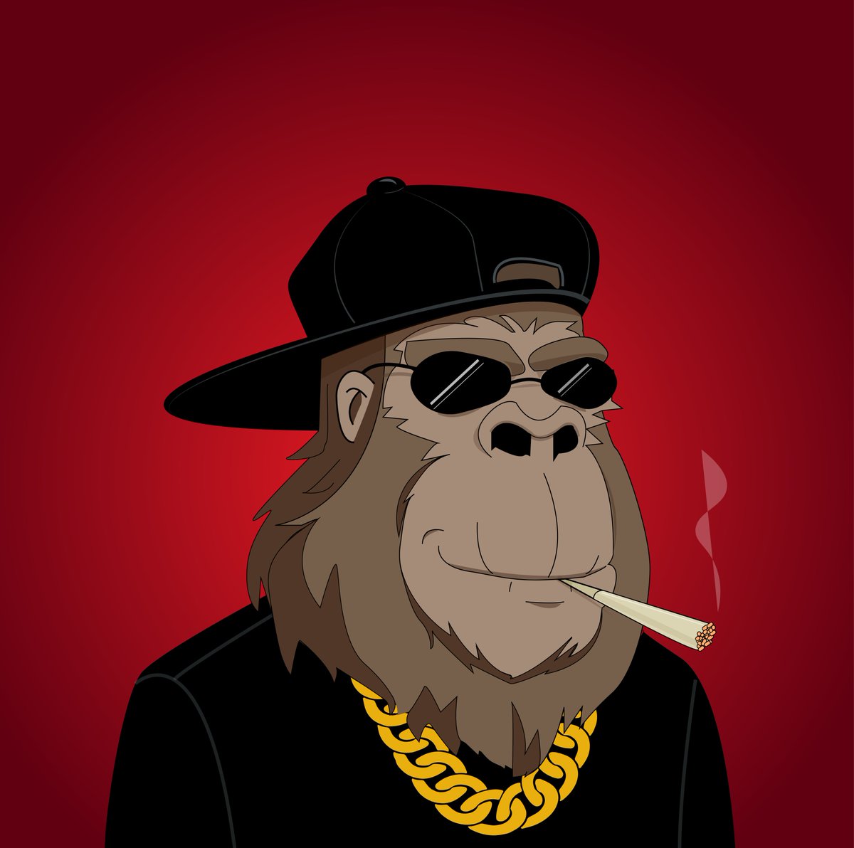 Making some fan art for an awesome project! :) 
 <a href="/gorillaclubNFT/">Gorilla Club NFT</a>
