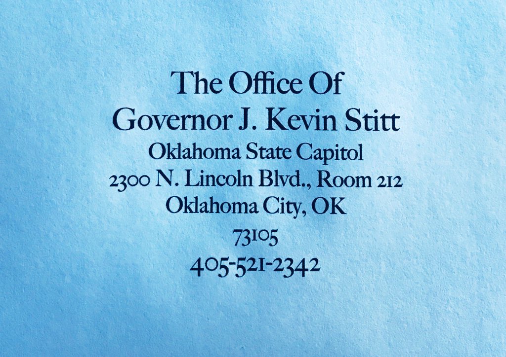 Today…in the aftermath of the botched execution of #JohnGrant there is still much to say!  Let @GovStitt know that we will not accept the Death Penalty!  That killing & torture has no place in the 21st century!  We MUST not sit by as the state of Oklahoma prepares to kill more!