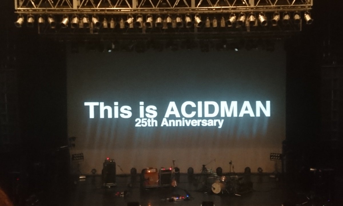saaiai's tweet photo. ディス伊豆ACIDMANとてもよかった！最高の思い出いただきました！

一緒に歳を重ねてきた！よい歳の重ねかたをしてきたと思わせる最後の演出に涙涙涙！

ありがとうACIDMAN
ありがとうZeppTokyo https://t.co/QOXdggT7p1