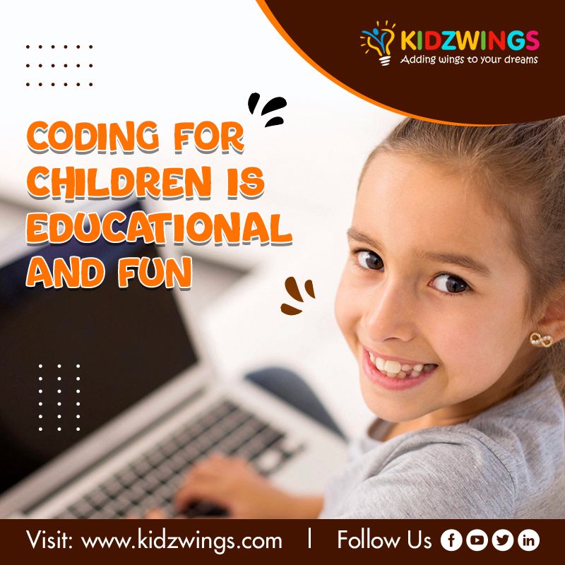 kidzwings's tweet photo. Our teachers will help your kids learn to code. Instead of opting for basic computer classes, choose coding classes for kids. Contact KidzWings for more details. 
visit our site: https://t.co/QV3ULWWNk2
#code #coding #codingforkids #codinglife #codingkids #codingisfun  #kidzwings https://t.co/2w1zdu58Fe