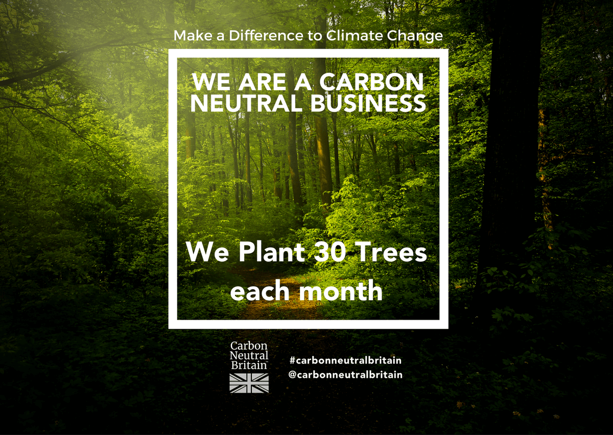 Jewellery_Stop's tweet image. We are proud to announce that we have partnered with Carbon Neutral Britain to offset our carbon footprint, and plant 30 trees each month in sustainable projects around the world. Read more on our blog thejewellerystop.com/blog/going-car… #carbonneutral #carbonneutralbritain #KingsHeath