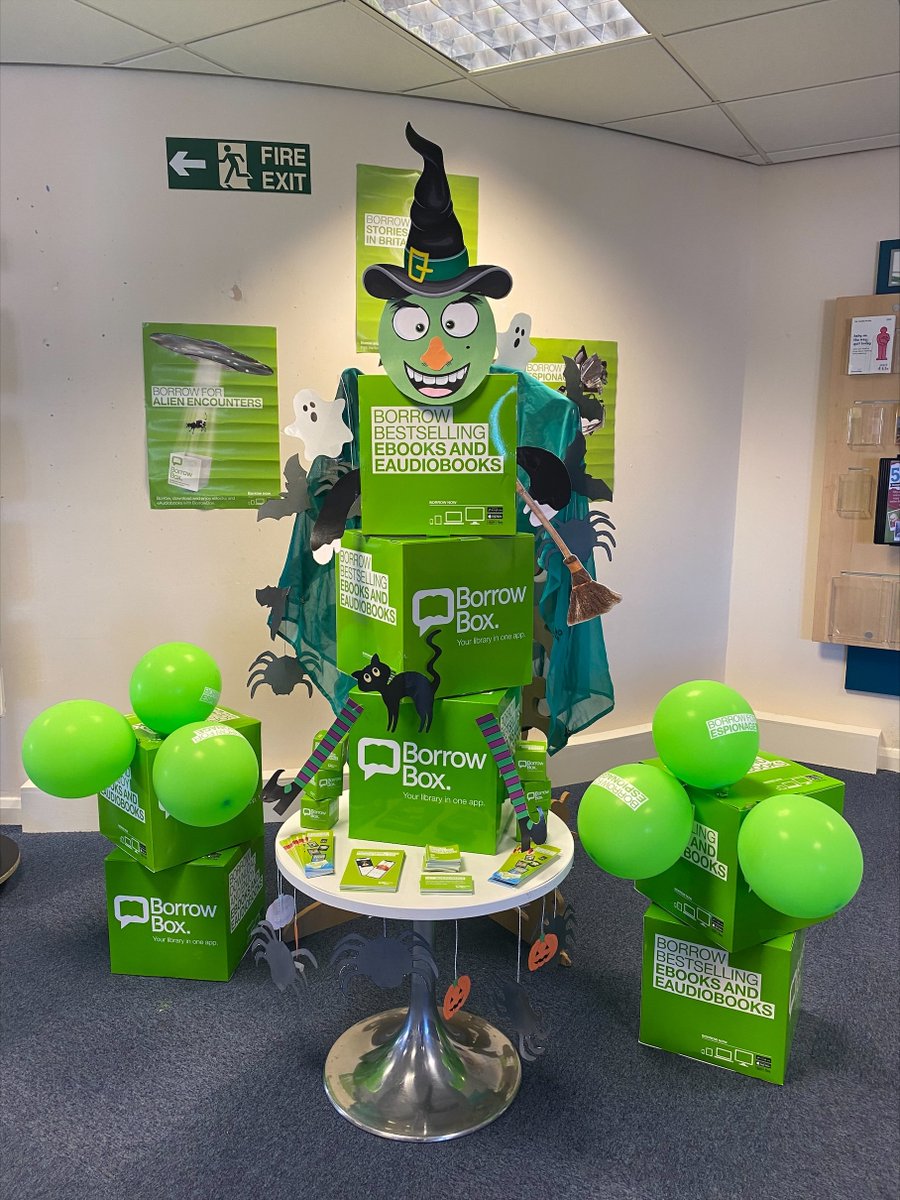 OldhamLibraries's tweet photo. Look at the fab @Borrowbox displays in Failsworth, Limehurst, Crompton &amp; Fitton Hill Libraries. Then check out your next read or listen on Borrowbox!

➡️Best Sellers
➡️Award winners
➡️New authors
➡️Biographies
➡️Wellbeing
➡️Trending titles

#BorrowBoxBranchDisplay #SharetheChange https://t.co/vGMm3W9QZX