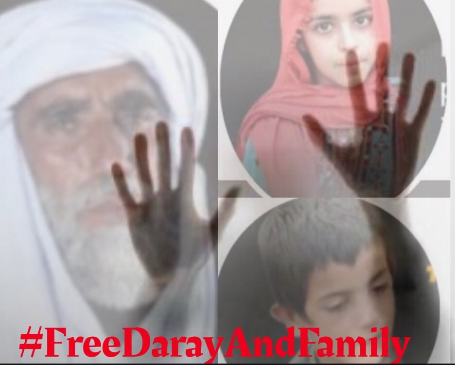 ShashanBaluch's tweet photo. No one is secure in the hands of brutal Pakistani Army. Please don't wait for your number and speak today for Daray Khan and his family.

#FreeDarayAndFamily 
#savebalochmissingpersons https://t.co/L3mGULzyV5