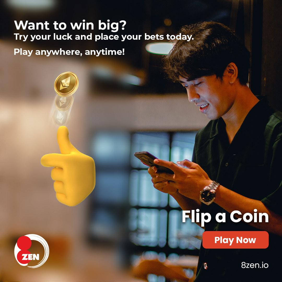 8zen_io's tweet photo. Ethereum Gambling at Ease. Play and Win #ETH 

#success #FridayFeeling #binary #motivation #Growth #Assets #FinancialFreedom #FridayVibes #Ethereum #Gambling #PlaceYourBets #Win #Luck #SafeLogin #SecurePayments #SecureTransactions #DeFi #dapps https://t.co/ifiYVv5W4f