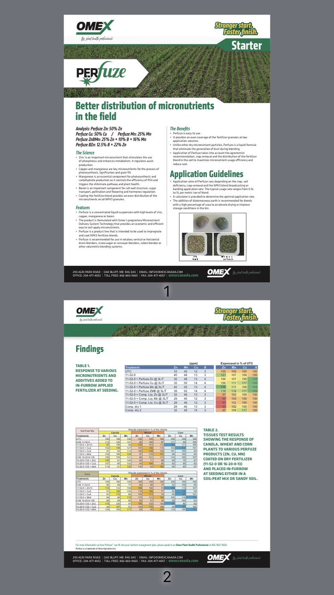 douggomex's tweet photo. Looking to add key nutrients to your dry blend? Do it before spring and save a pass. Ask your retailer for #perfuze today.
#nutrienlumsden #nutrienregina #nutrienindianhead #PDHGfarms https://t.co/KuCpfLOUq5