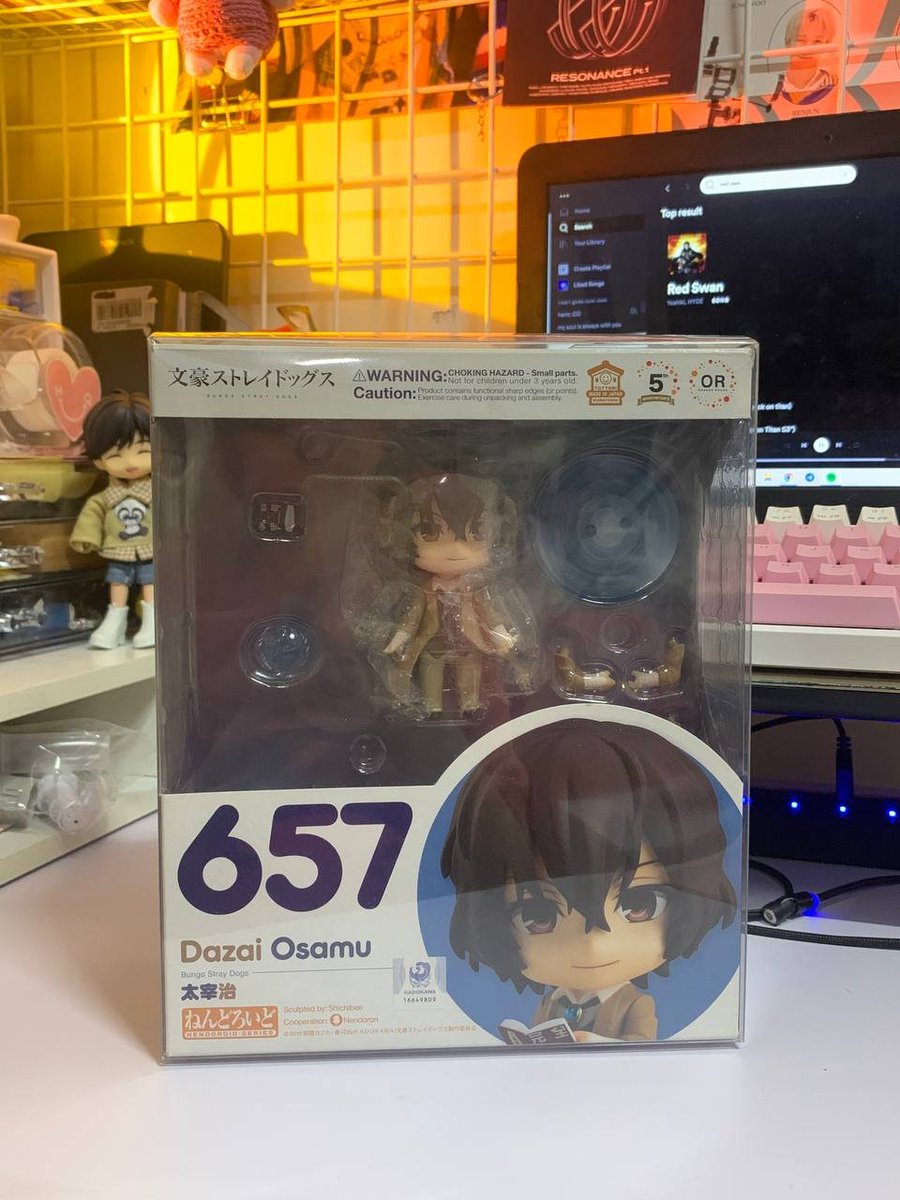 httpyams's tweet photo. wts lfb ph only | #httpsells (repost)
✱ P2600 all in + LSF
## BIB 657 dazai osamu nendoroid
- all parts complete
- figure: 9.5/10 (may issue sa fp pero i think common siya sa dazai nendos)
- box: 7/10 (see pics)
w box protector
payo
mop: gcash/unionbank | mod: ggx/lbc/sdd https://t.co/H6h3GlU5oj