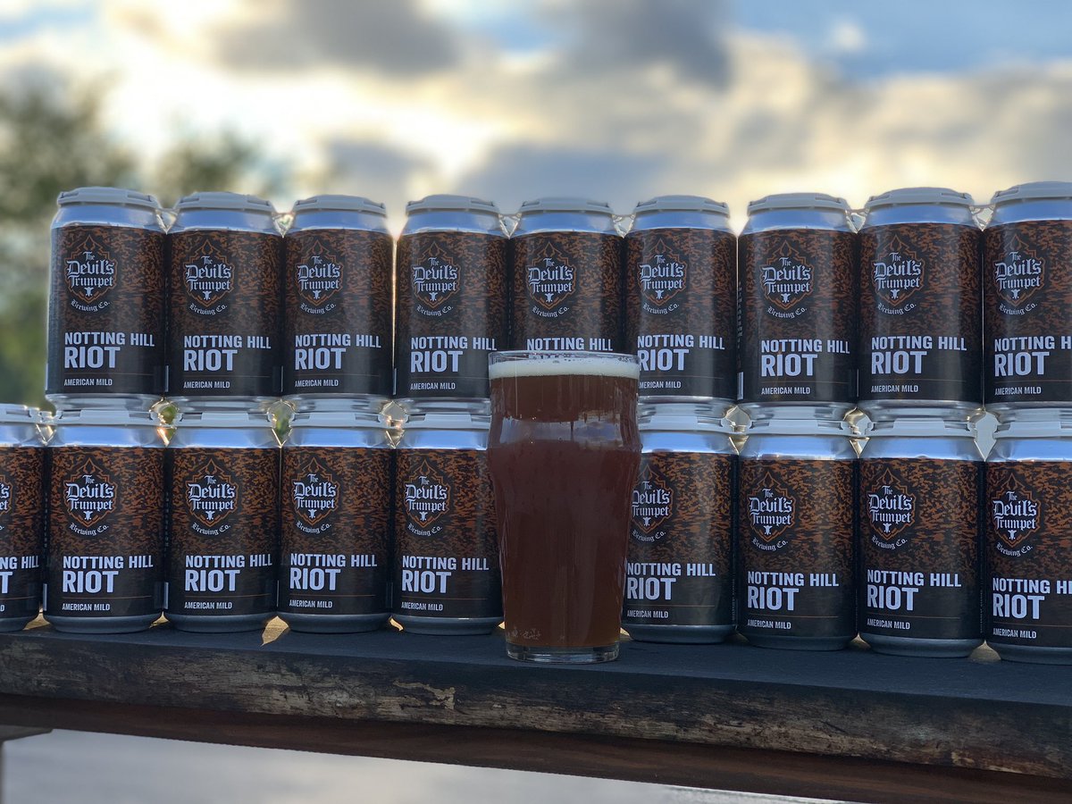 💥Beer Release Friday!💥 Notting Hill Riot / American Mild (5.3 % ABV) American Mild Ale with a mellow malty sweetness featuring caramel &amp; toffee malt flavors. Notting Hill Riot will be available on tap, &amp; in 6 packs to go! We’re open 12-7 today, &amp; 12-5 Saturday.