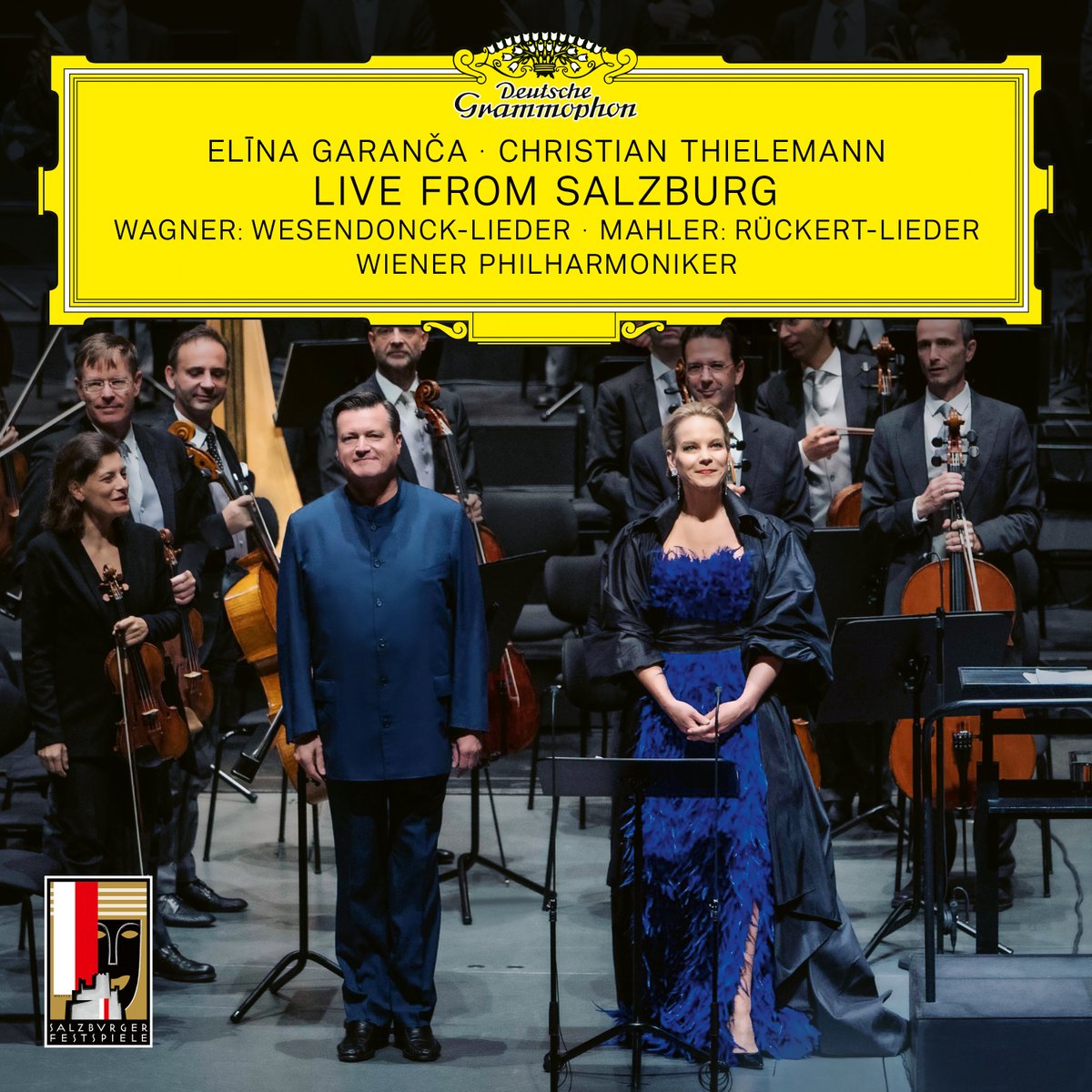 Two remarkable events are set for release by @DGclassics on 3 December 2021, Live from Salzburg documents, featuring my appearances at the @SbgFestival in the summers of 2020 and 2021 with the @Vienna_Phil and Christian Thielemann. Pre-order now dgt.link/ElinaSalzburg