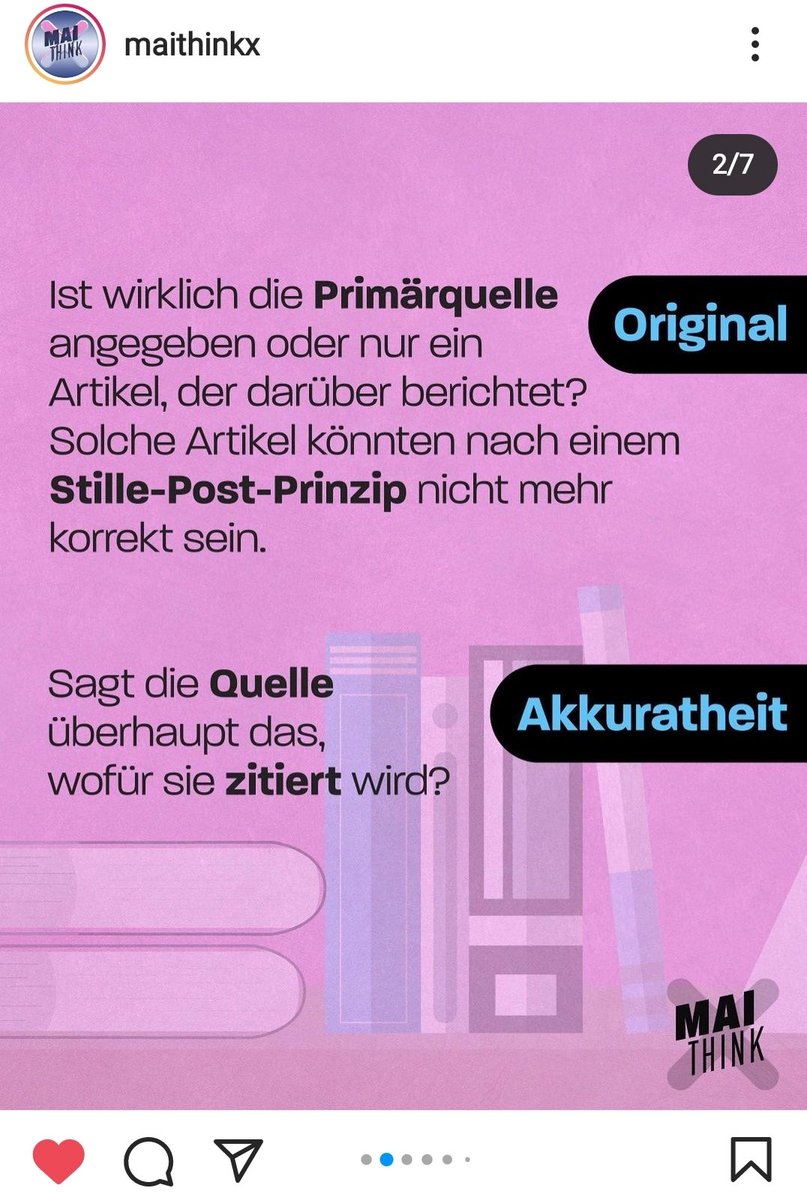 infoluencer's tweet photo. Die Sache mit den Quellen.
Wichtiges Thema, da haben viele von uns sicherlich Nachholbedarf.
Thread 1/2 https://t.co/mVd8sZyEvA