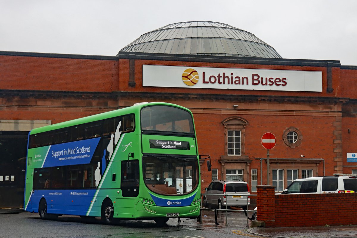 👀 Keep your eyes peeled for bus 401 - the @SuppInMindScot bus - operating  on our Service 19 route! And if you spot it, be sure to snap a pic and tag  us 😊 #WeAreLothian #CharityOfChoice #MentalHealthMatters
