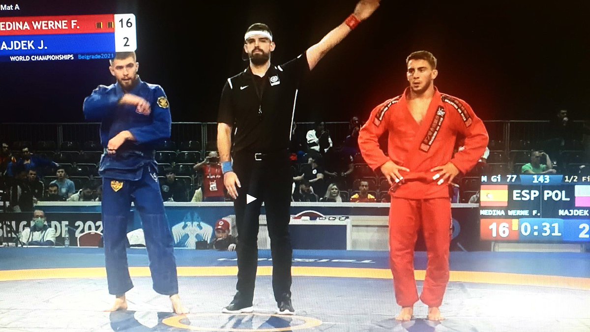 lucha_esp's tweet photo. Niko Medina @nicomedina360 luchará esta tarde la final de 77 kg Grappling Gi. 🤜🤛🙌🙌🙌
Enhorabuena🎉🎉🎉🎉🍀🍀🍀🍀!!!
#grappling #grapplinggi #grapplingindustries #teamspain🇪🇸 https://t.co/GTtli48p1f