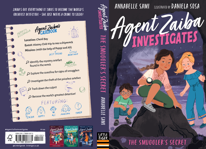 A cover reveal from the most wonderful @MissBTeaches! If you enjoy smugglers & seaside secrets, this is the crime investigation for you. Look at that cover from Daniella! #agentzaibainvestigates #ilovereading #inclusion