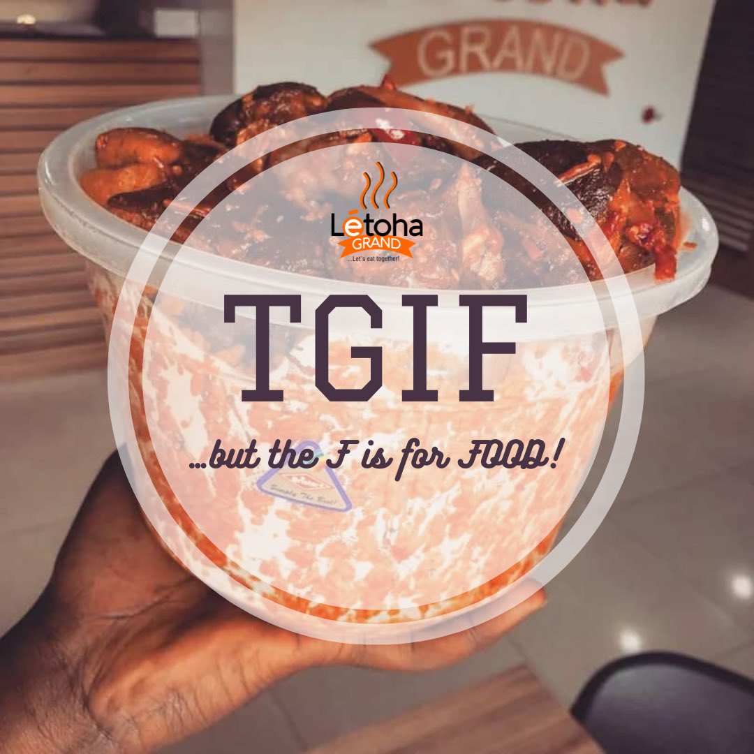 Eromocele's tweet photo. TGIF (Thank God its Food!) ….This message is for our #StresslessGang Dont forget to order our food bowls for the weekend! This weekend is for chilling and not standing in the kitchen for hours 🤲🏽 Call us on 08115555759 to orders! #LetohaWay 🥙 #AbujaTwitterCommunity https://t.co/zBZ6vkAq21