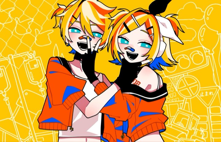 鏡音レン ,鏡音リン 「Ifさんの「アオゾラ」のイラスト担当しました!
めちゃくちゃ良いので聴いてくださ」|彩のイラスト