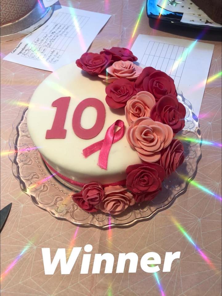As well as Breast Cancer Awareness month we are celebrating 10 years of The  Rose Centre! 

Today as part of our celebrations we had a BAKE OFF for fun ,and to raise some money for charity. 

Lots of AMAZINGLY talented bakers .Our winner was Claire,lead nurse for Breast Screening