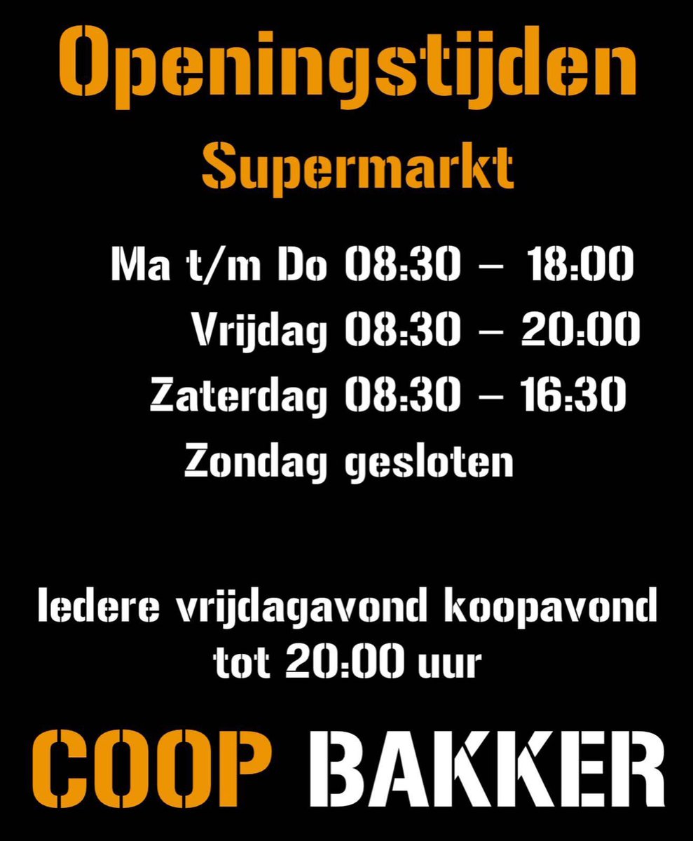 Coop Bakker Ameland tweet media