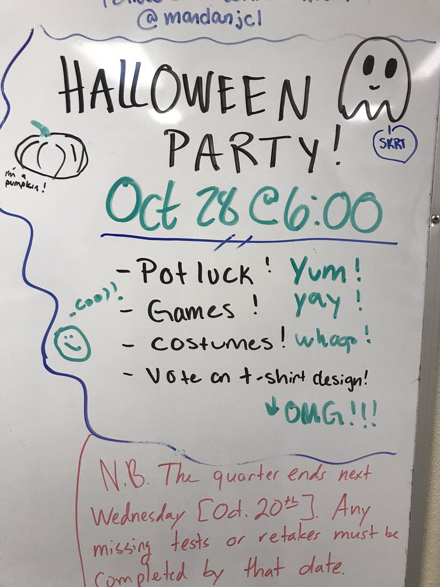 MandanJCL's tweet photo. 🚨🚨Reminder🚨🚨
🎃👻🎃👻🎃👻🎃👻🎃👻🎃
Latin Club’s Halloween Party is this Thursday, October 28th 2021 at 6 pm in the port. 
#latinclub #latinparty #latinclubparty https://t.co/MeL516C024