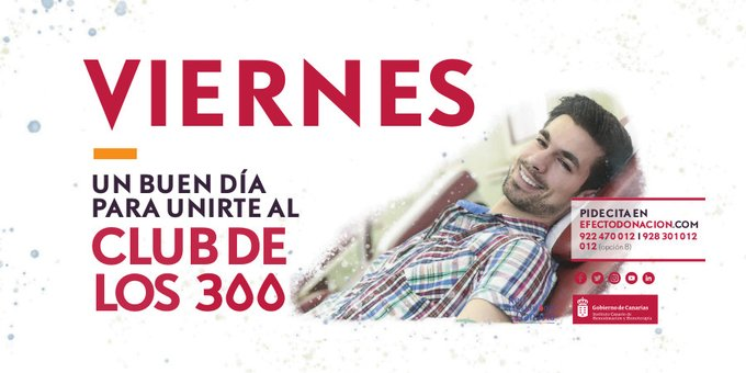 012Gobcan's tweet photo. Lo pienses como lo pienses... ¡el mejor plan para este finde es salvar vidas! #Donasangre ❣️ En #verano bajan las reservas.
Pide cita previa llámanos al 📞0⃣1⃣2⃣ (922 470 012 – 928 301 012) de lunes a viernes, de 10 a 20h o en la web https://t.co/CrIFgFh9yI https://t.co/9tEEnvDkAF
