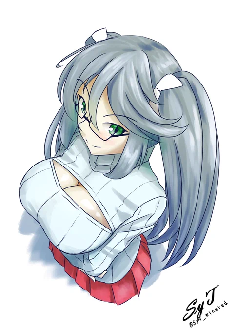 #艦これ版深夜の真剣お絵描き60分一本勝負
#艦これ版真剣お絵描き60分一本勝負_20211029
#五十鈴
進水日おめでとう!
しかし流石のボリューム・・・! 