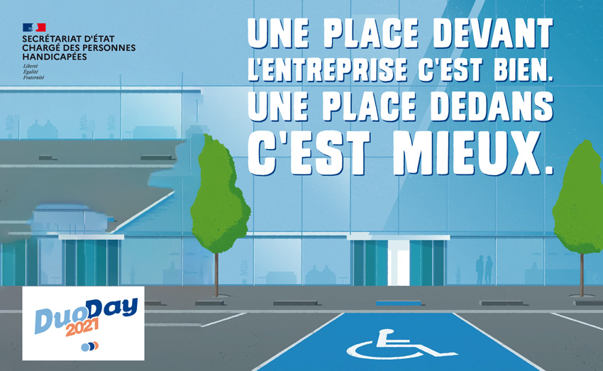 FTravail_NDIE's tweet photo. #Emploi &amp; #handicap, et si on commençait par un DUO ?
Intérêts pour l’#entreprise :
• démystifier le handicap au travail
• afficher ses engagements
• découvrir de nouveaux talents
#DuoDay pour tout savoir 👉https://t.co/ctf4DtU0rL https://t.co/WKSTc9ehJq