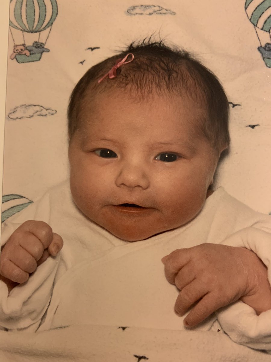 kitkath121's tweet photo. @emmyscheff 25 yrs ago today this bundle of joy was born❣️happy birthday pumpkin 🎃 https://t.co/E9fZPYh6sZ