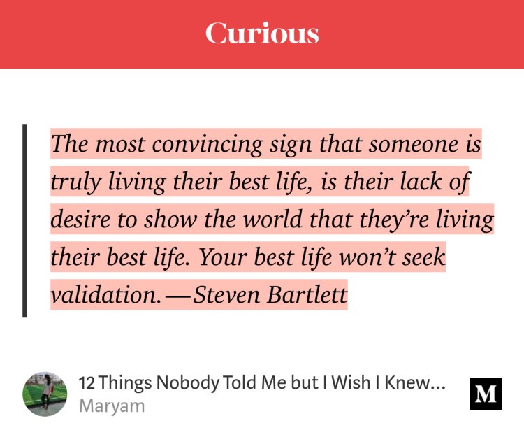 xtinelorelie's tweet photo. “12 Things Nobody Told Me but I Wish I Knew Earlier” by Maryam
https://t.co/VNQcJCxTiI https://t.co/h2tT7znAkc