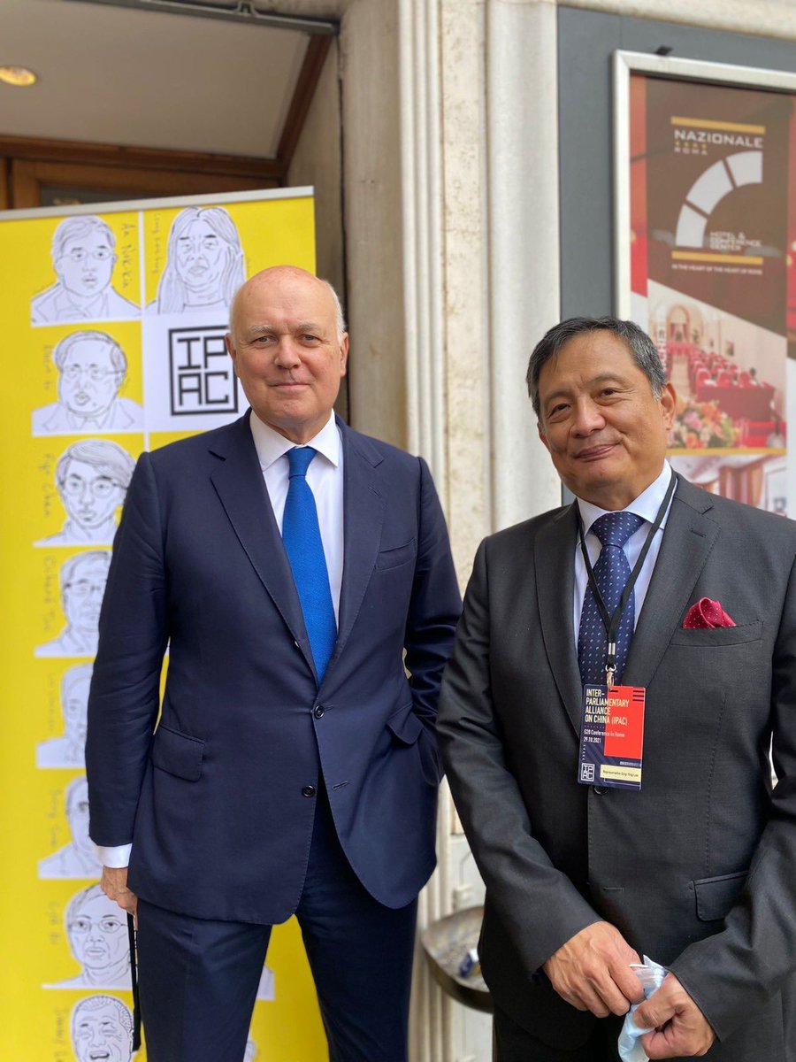 MPIainDS's tweet photo. Great meeting Taiwan’s Representative to Italy, Andrea Sing-Ying Lee at @ipacglobal conference in Rome today. #IPACRome https://t.co/YWSV2D91RG